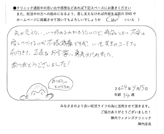 卒業された方からのメッセージ(1221)